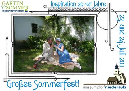 Dorfsommer 1927 im Museumsdorf Niedersulz!